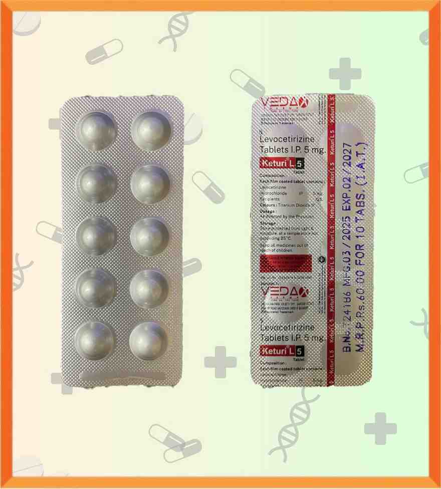 Keturi L 5 Tablets image 2